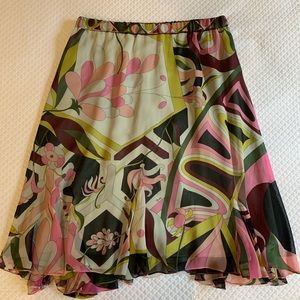Emilio Pucci Vintage Skirt w/Flared Inserts